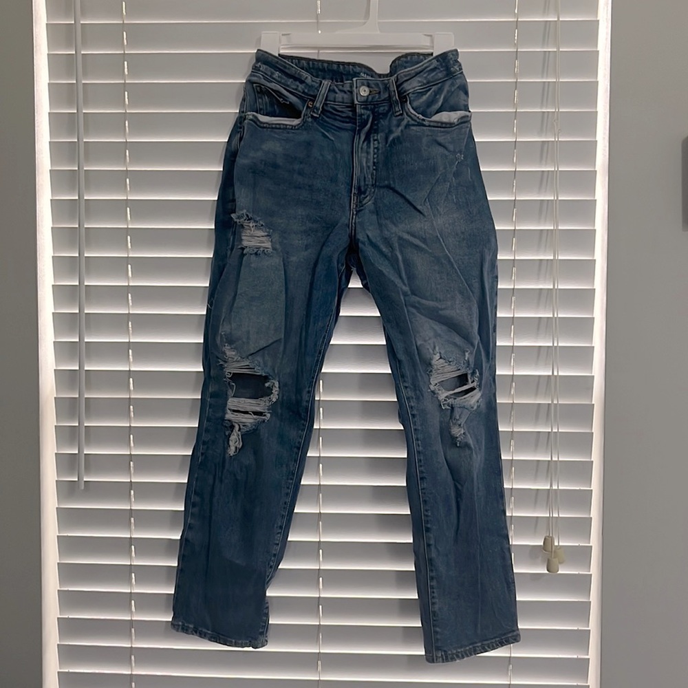 OldNavy size 10 curvy OG high rise straight